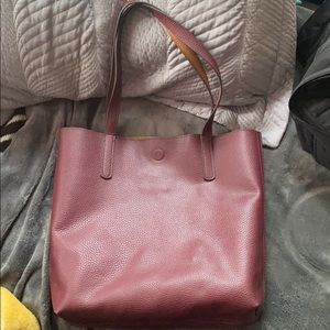 🤍 Camel Shoulder Bag 🤍 Reversible!